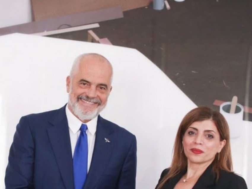 ​Edi Rama përshëndet shefen e UNMIK-ut në Kosovë Ziadeh