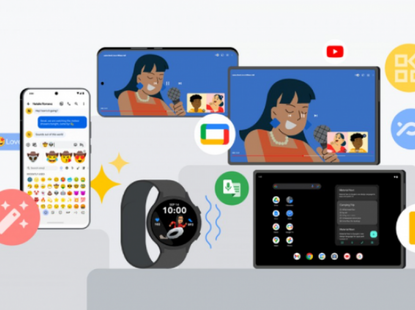 Google prezanton veçoritë e reja në Gboard, Nearby Share, Wear OS dhe Meet