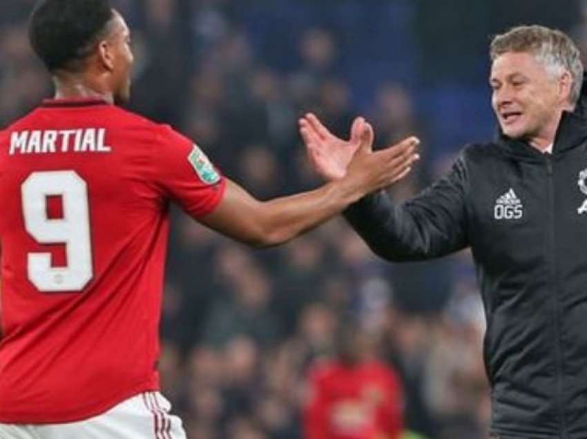 Martial zbraz çantën e tij në marrëdhënien e tij me Solkskjaer