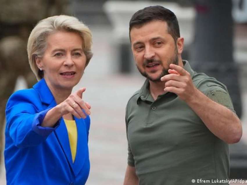 Von der Leyen në Kiev: Ukraina mund të mbështetet tek miqtë europianë