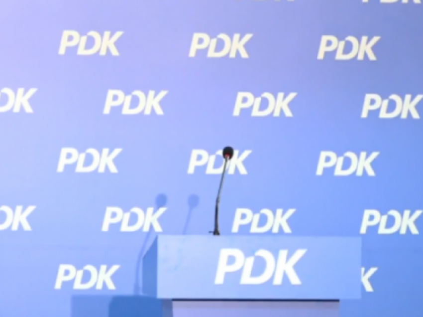 PDK-ja mban konferencë për medie