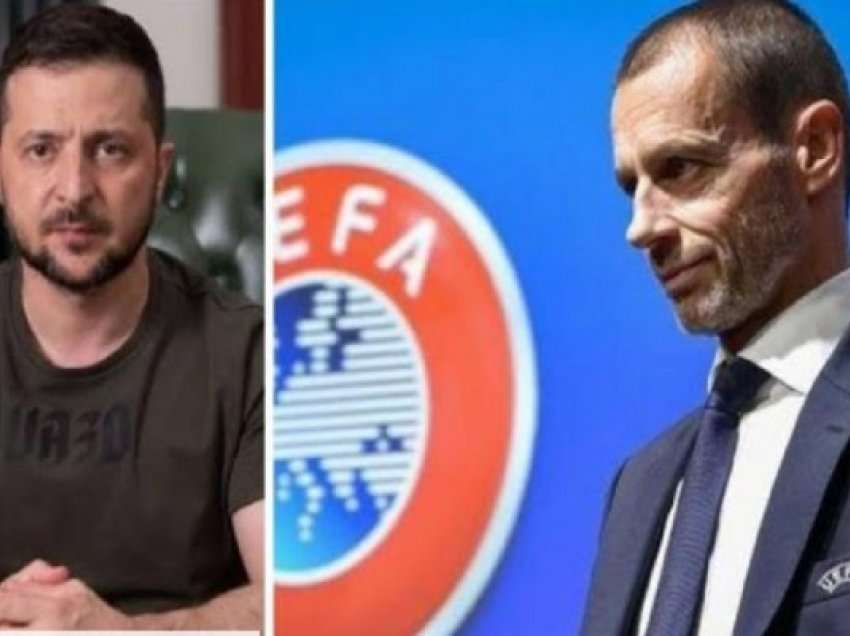 ​Zbulohen fjalët e Zelenskyt për Ceferin pas përjashtimit të Rusisë nga EURO 2024