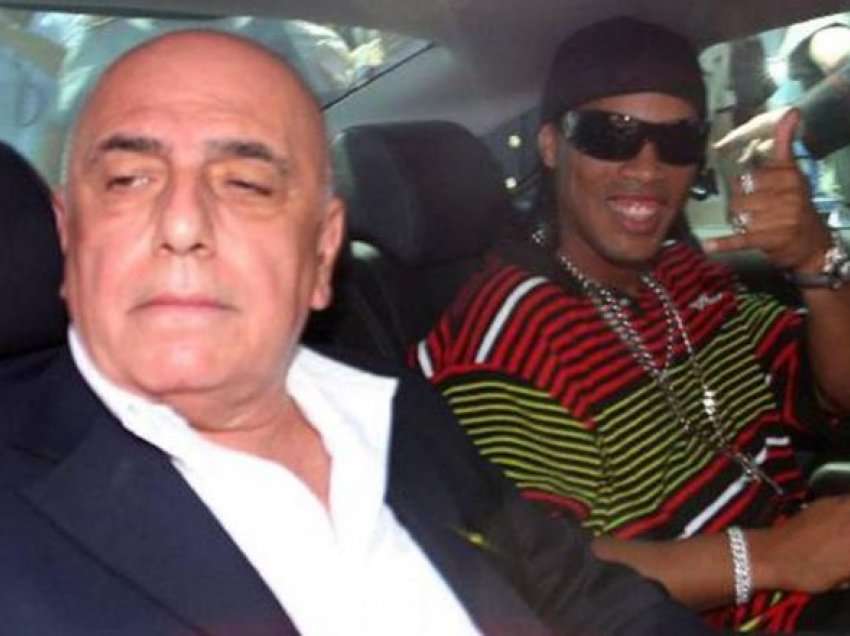 Galliani: Ronaldinho ishte shumë i etur për gjërat jashtë fushës