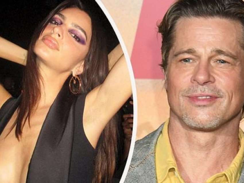 Brad Pitt thuhet se po flirton me modelen Emily Ratajkowski