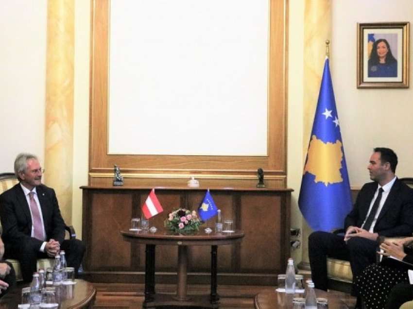 ​Konjufca-Wilfing diskutojnë mbi avancimin e bashkëpunimit Kosovë-Austri