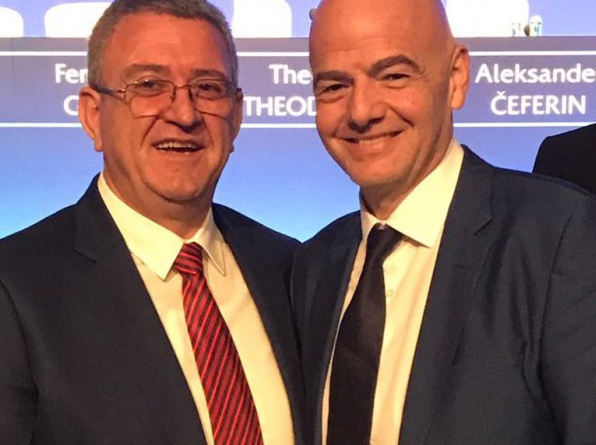 Infantino të mërkurën në Tiranë do të takohet me Dukën!