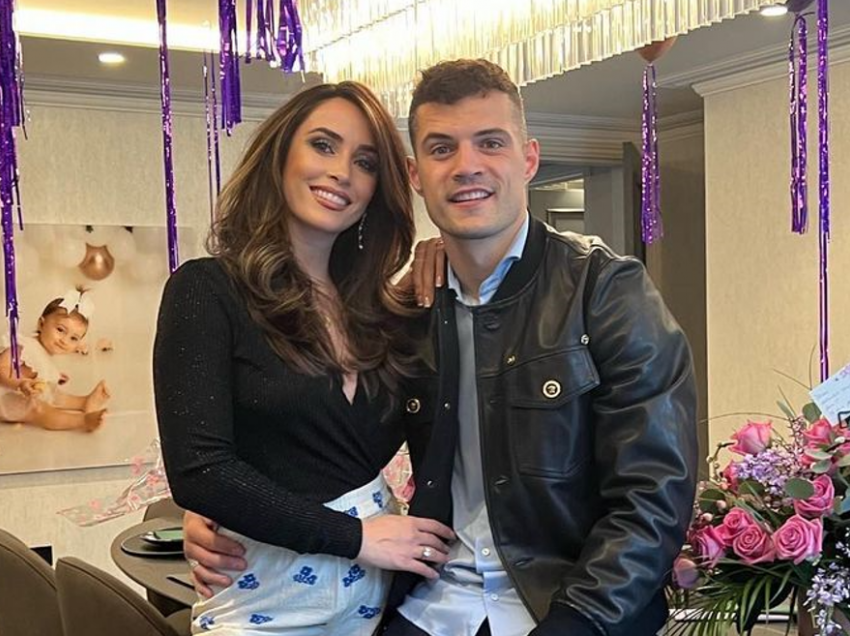 Granit Xhaka feston ditëlindjen e 30-të, bashkëshortja i bën një dedikim