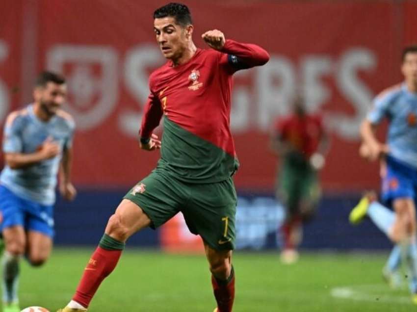 Ronaldo me Portugalinë tronditen në fund nga Spanja