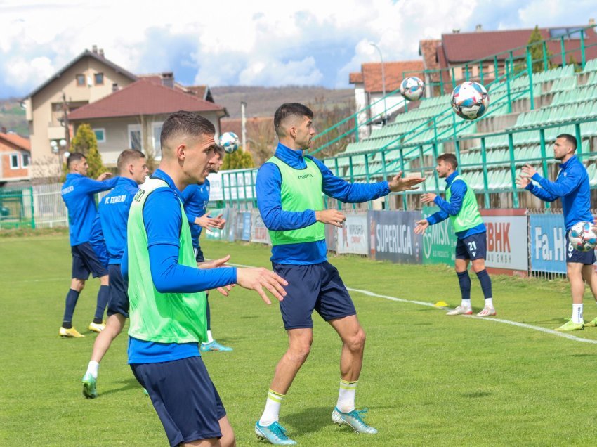 Dy gola në Klinë dhe pa gola në Gjilan në 45 minutat e parë