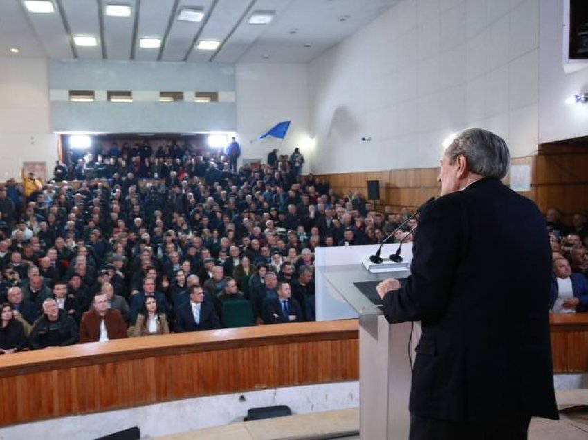 Premtimet e mëdha të Berishës: Do bëjmë autostradën e Bregut të Drinit, hekurudhën me Kosovën, vendosim dyshtetësinë