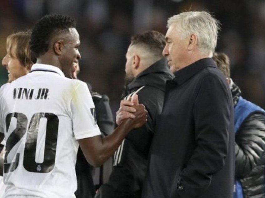 Në Real Madridi të gjitha janë të kënaqur me formën e Vinicius Jr