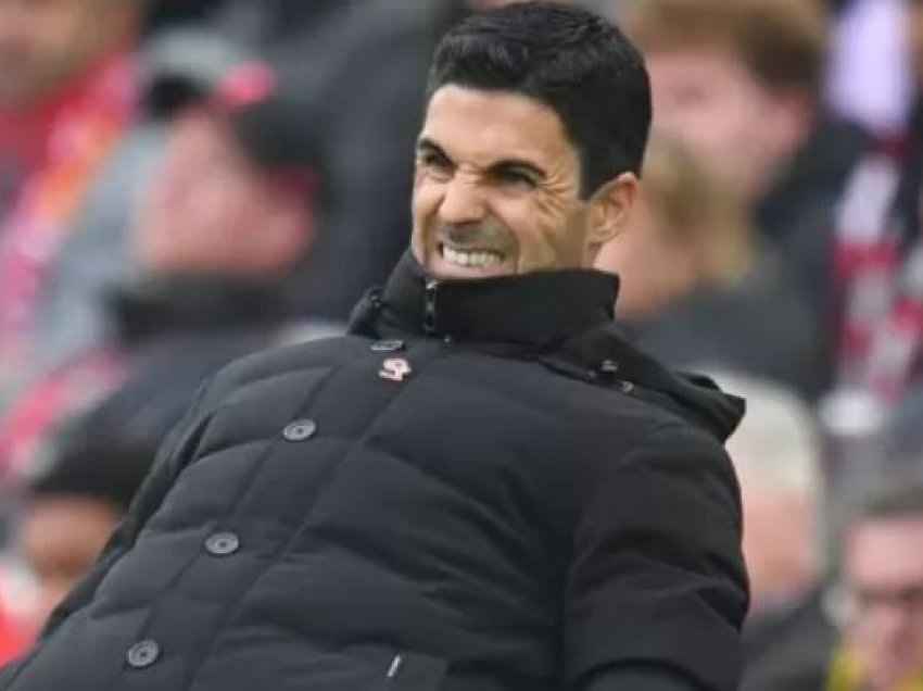 Arteta nuk ndjen keqardhje për barazimin në Anfield