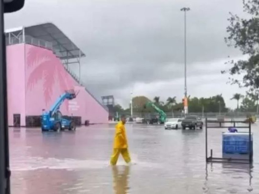 Pista e Formula 1 kthehet në pishinë