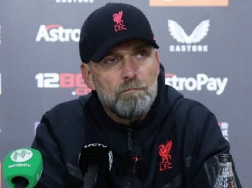 Klopp e pranon se Liverpooli është larguar nga gara për Bellingham