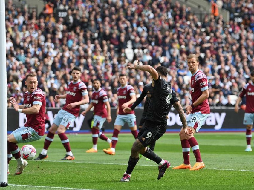 Katër gola në sfidën West Ham - Arsenal