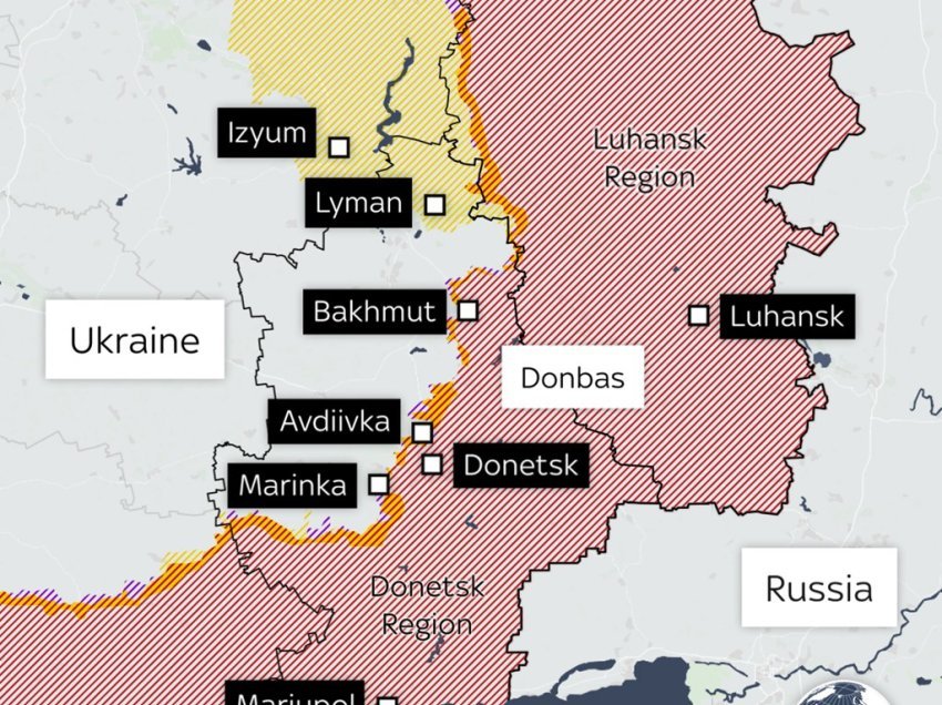 Rusia 'rrit intensitetin' e sulmeve të Bakhmutit