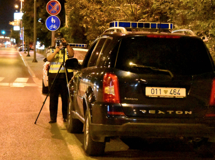 Maqedoni, shqiptohen 139 sanksione për vozitje të shpejtë