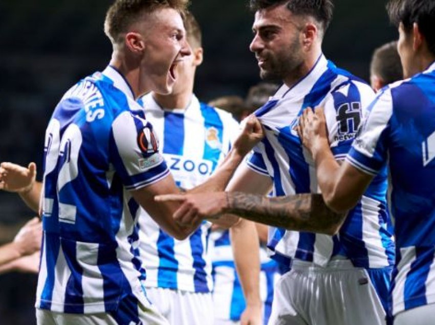 “Topçinjtë” piketojnë dyshen e Real Sociedad