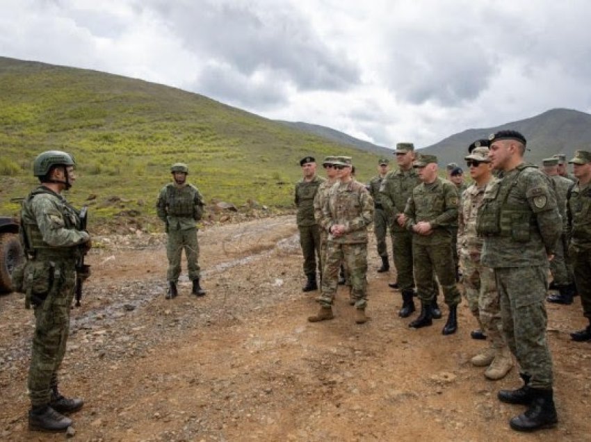 ​Osborn e Jashari në Babaj të Bokës panë nga afër ushtrimin fushor “Iron Wolf”