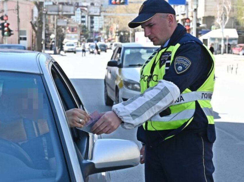 107 gjoba në Shkup, 27 për tejkalim të shpejtësisë