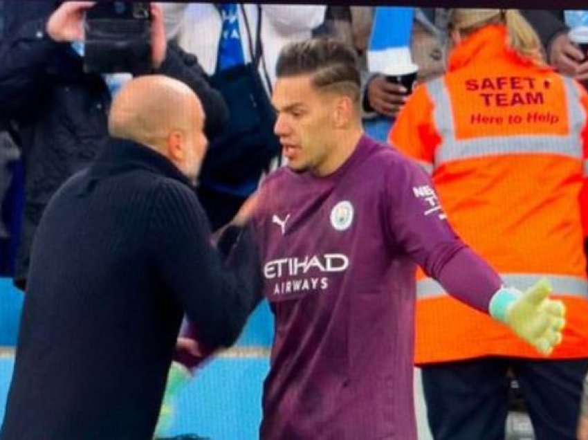 Çfarë ndodhi mes Guardiolës dhe portierit Ederson?