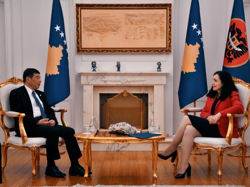 Presidentja Osmani priti në takim Sekretarin e Përgjithshëm i Organizatës Botërore të Doganave, z. Kunio Mikuriya