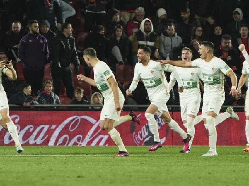 Balliu e nis titullar, por Rayo Vallecano mundet me katër gola nga Elche