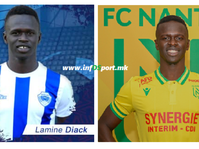  Ish futbollisti i FC Shkupit, Lamine Diak prezantohet te skuadra franceze e Nant!