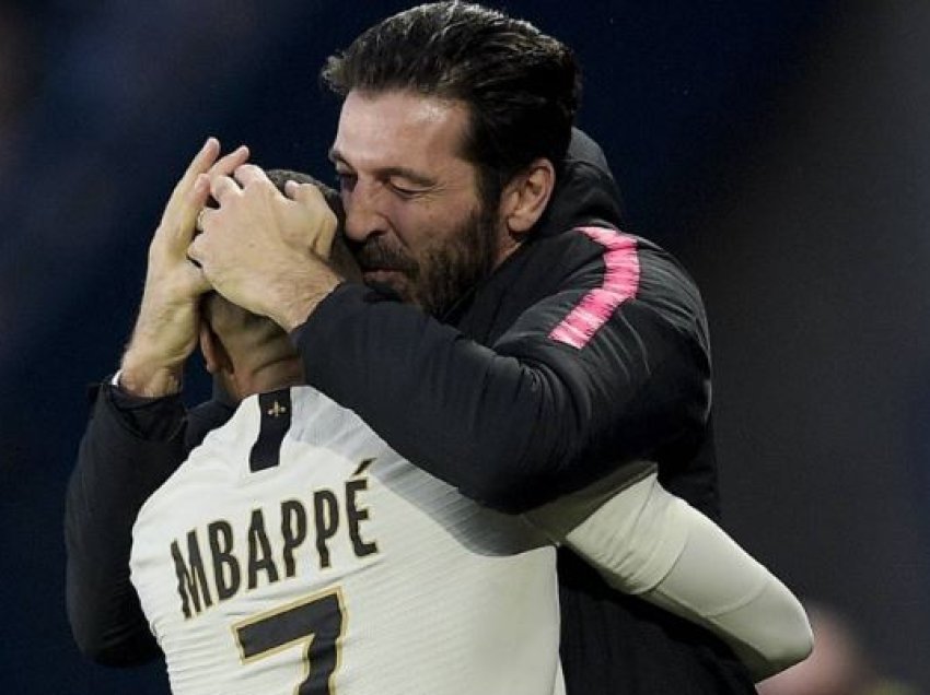 Mesazhi prekës i Kylian Mbappe për Buffon