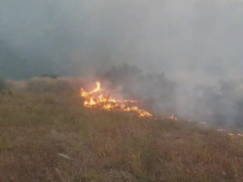 Zjarr në Komunën e Likovës