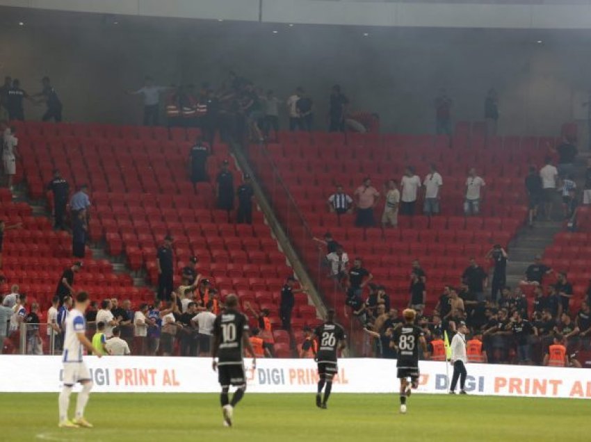 Përplasjet e tifo-grupeve pas Tirana-Besiktas, Policia procedon penalisht 14 persona