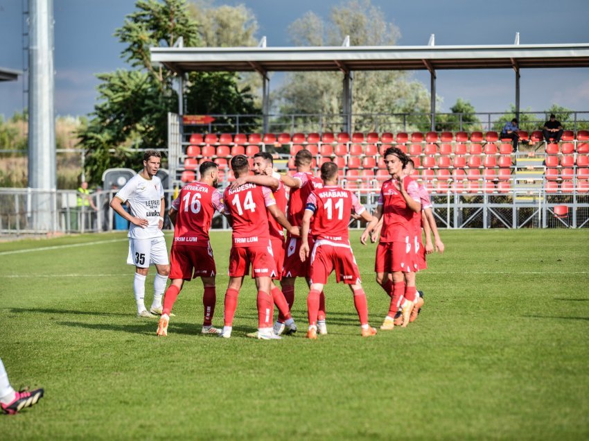 Struga Trim Lum shkëlqen, një hap afër play - off-it në Conference League