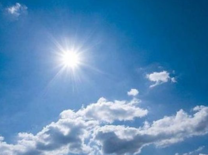 Temperatura deri në 37 gradë, moti për sot