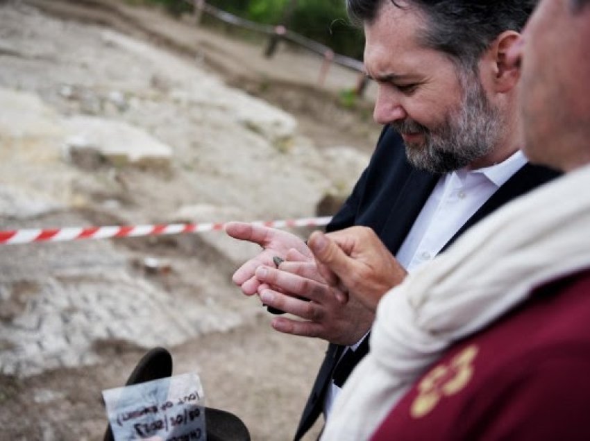 Çeku: Dedikim i fuqishëm nga perandori Justinian u zbulua në Lokalitetin Arkeologjik Ulpiana