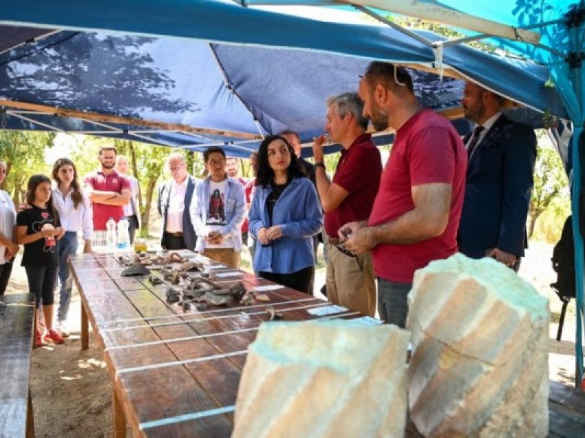 Mbishkrimi monumental në Ulpianë, Osmani: Zbulon fragmente të qytetërimit tonë të lashtë