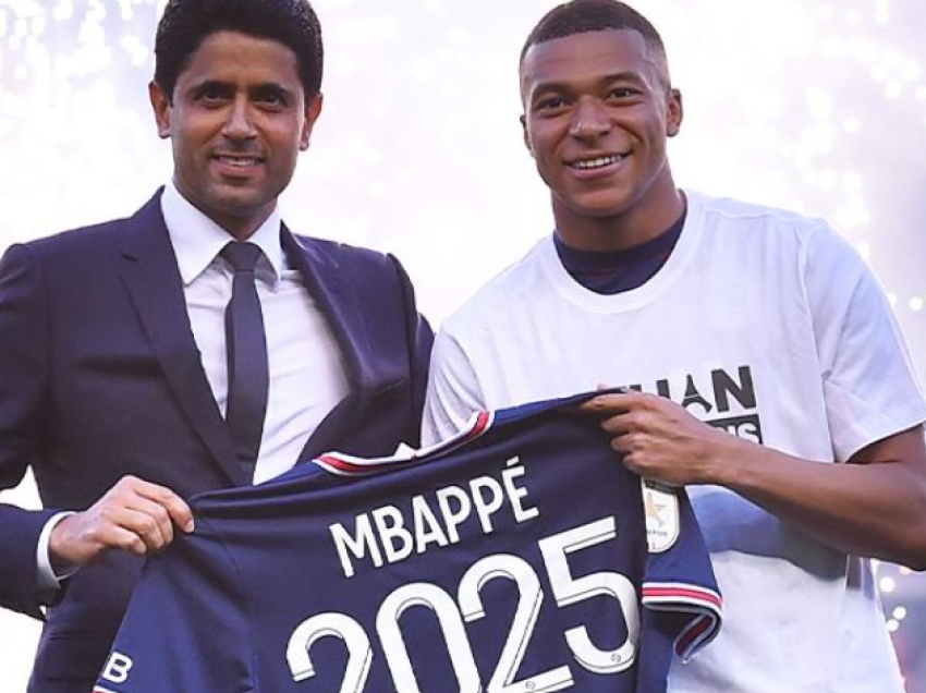 Detaje nga takimi Al Khelaiffi-Mbappe, presidenti i PSG-së “kërcënoi” francezin