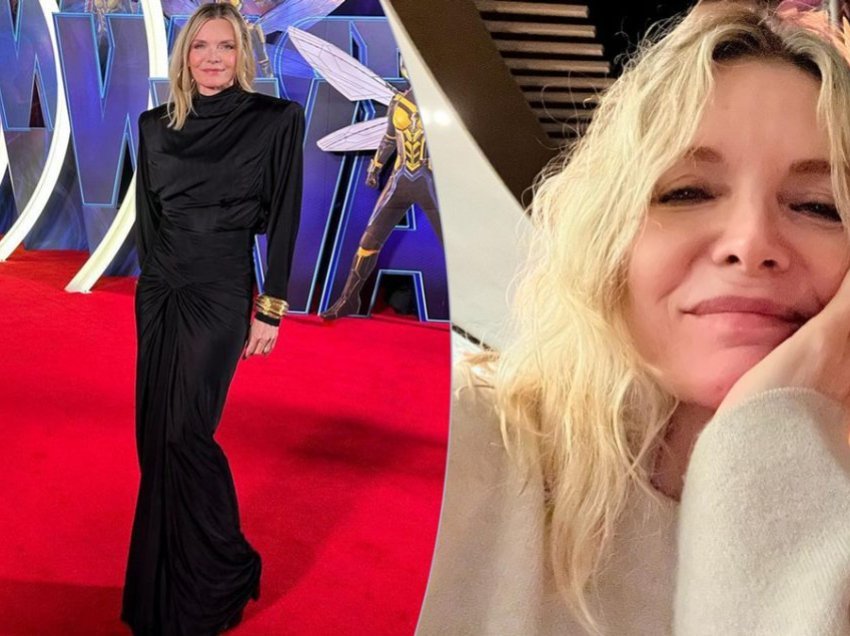 Michelle Pfeiffer shpërndan një imazh pa grim, sikur nuk plaket