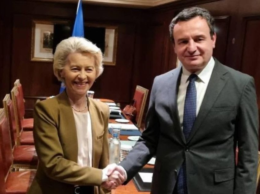 Kurti takohet me Von der Leyen, bisedojnë për dialogun