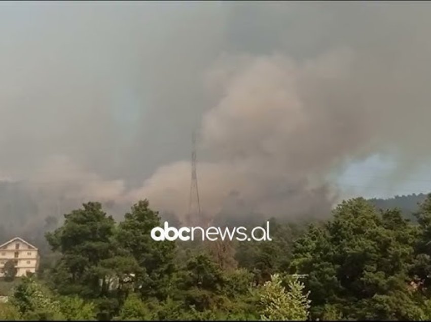 Shkrumbohet servisi në Vlorë, forcat zjarrfikëse në vendngjarje