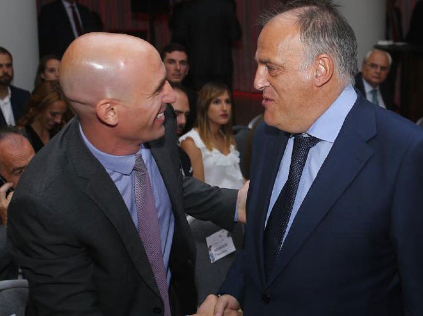 Rubiales refuzoi të dorëhiqej, reagon Tebas: Sjellja e tij është e turpshme