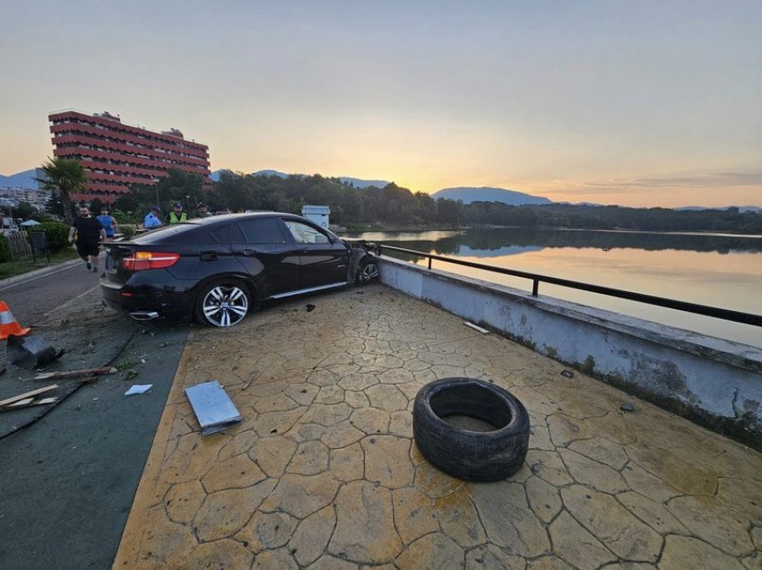 Kushëriri i Vis Martinajt në timon, si fluturoi “X6”-ta mbi digën e liqenit? Eldi Allushi nuk ka qenë në makinë