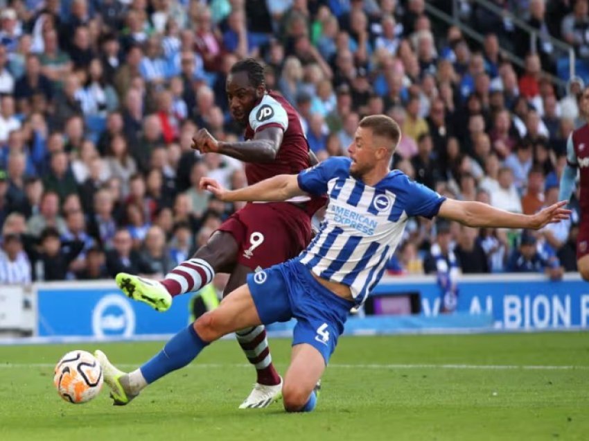 West Ham mposht Brighton Albion, ngjitët në krye të tabelës në Premier Leag