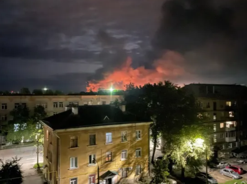 LIVE: Raportohet për sulm me dron në aeroportin Pskov në Rusi; publikohen pamjet