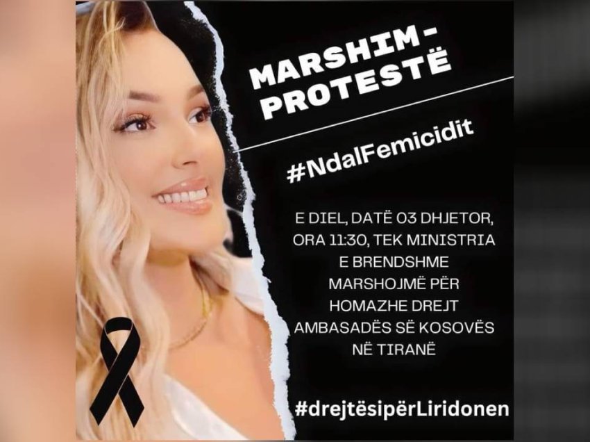 Drejtësi për Liridonën: Marshim-protestë në Tiranë kundër femicidit