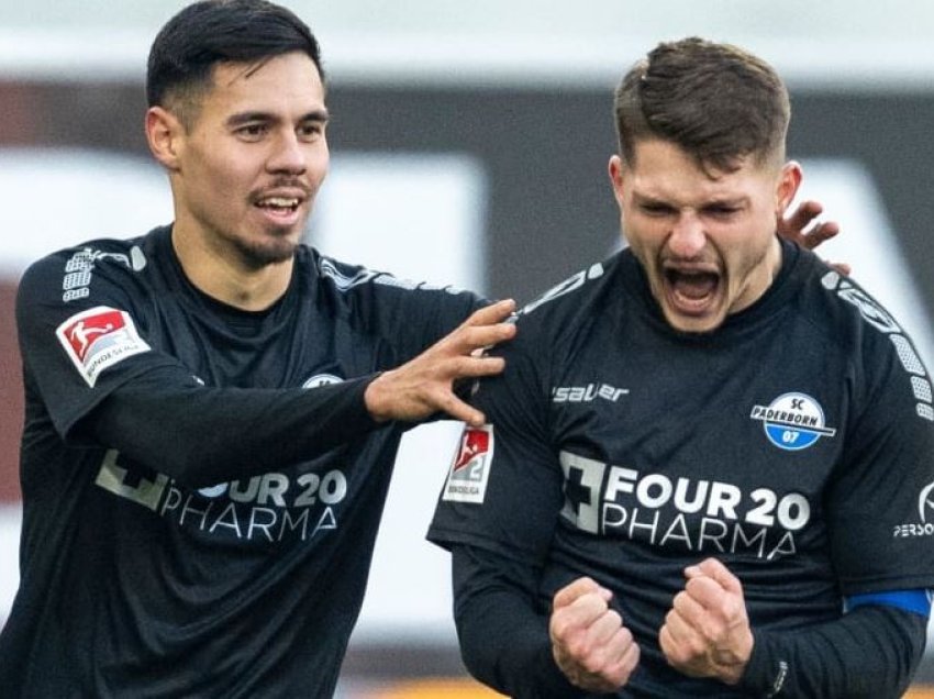 Florent Muslija shënon në minutën e fundit, Paderborn ngadhënjen