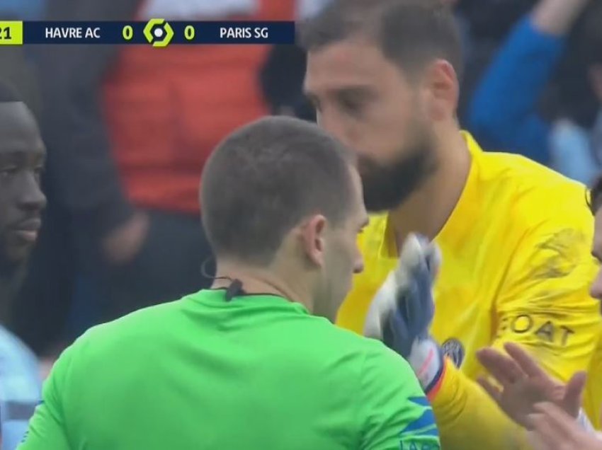 Donnarumma lë PSG-së me 10 lojtarë