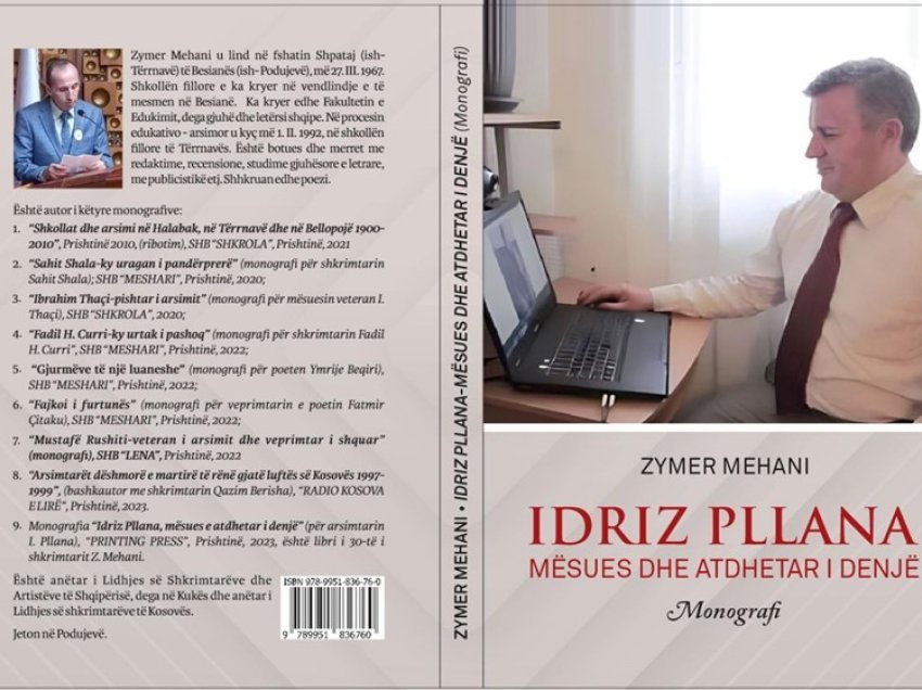 “Idriz Pllana, mësues e atdhetar i denjë” 