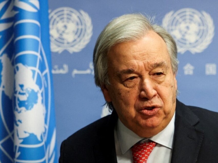 Guterres: Brutaliteti i Hamasit nuk e justifikon “ndëshkimin kolektiv” të palestinezëve