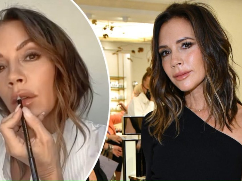 Një këshillë e Victoria Beckham-it për buzët e plota: Një truk që çdo femër duhet ta dijë