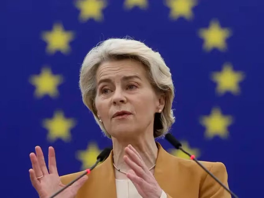 ​Von der Leyen përgëzon Kosovën për zbatimin e marrëveshjeve, por ka një kërkesë për të dyja vendet